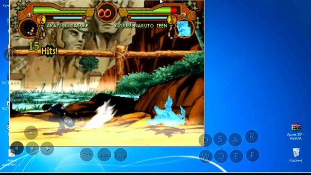 Naruto Storm M.U.G.E.N. of android. смотреть онлайн
