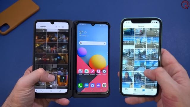 iPhone 11 VS LG G8X Camera Comparison! смотреть онлайн