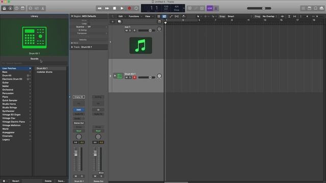 How to SAVE Drum Machine Design Kits in Logic Pro X 10.5 смотреть онлайн
