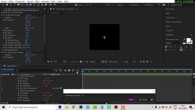 Como instalar o Animation Composer no After Effects 2018 смотреть онлайн