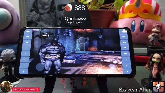Emulator Exagear Alien v3.8.1 👽 Batman Arkham Asylum configuración gameplay Sd888 смотреть онлайн