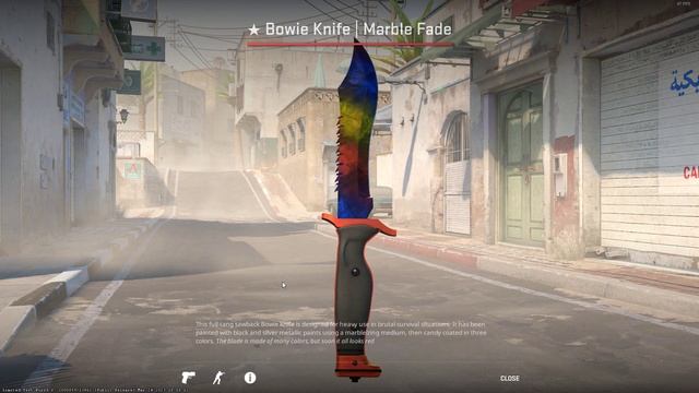 CS2 Source 2 Bowie Marble Fade смотреть онлайн