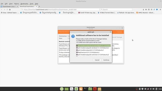 How to install TeamViewer on Linux Mint смотреть онлайн
