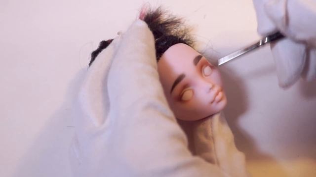 Faceup Tutorial №33 Draculaura OOAK Monster High Custom Doll Repaint