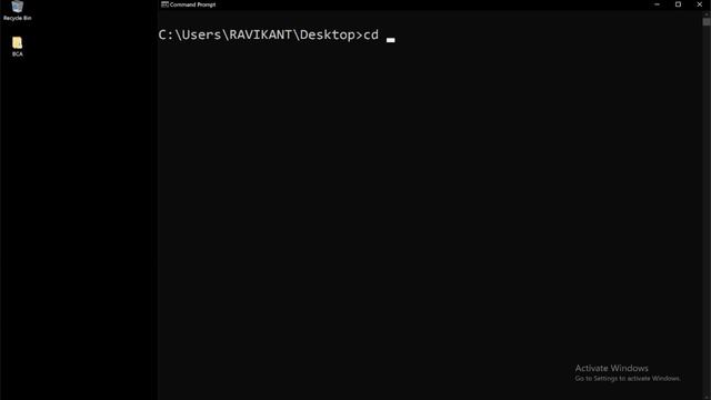 cd Command - Change Directory | Command Prompt смотреть онлайн