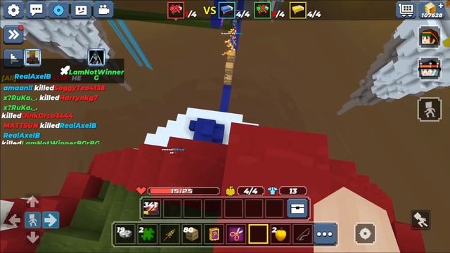 Using Glitch to Win in Squid Wars! (Blockman Go BedWars) смотреть онлайн