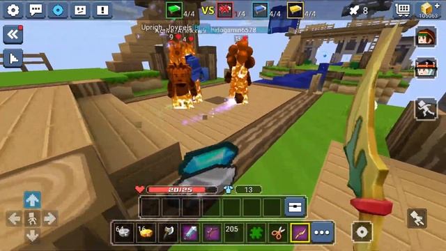 NEW EMOTES *PLEASURE* + FREEZE TRAP in BedWars! (Blockman Go) смотреть онлайн