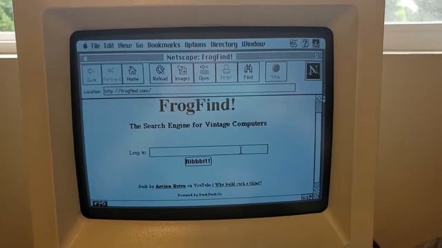 Mac SE/30 Full TCP/IP with TheOldNet WiFi Modem смотреть онлайн