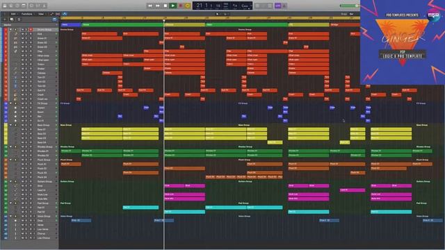 Pop Logic Pro Template Ginger смотреть онлайн
