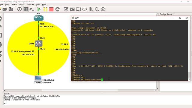 How to Configure Cisco Switch in GNS3 | SYSNETTECH Solutions смотреть онлайн