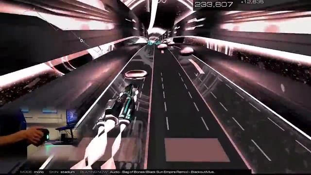 Audiosurf 2 - Dualshock 4 Sixaxis Controls - Audio - Bag of Bones (Black Sun Empire Remix) смотреть онлайн