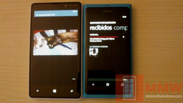 Compartir por Bluetooth para Nokia Lumia con Windows Phone 7.8 смотреть онлайн