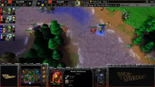 XiaoKK Орк vs Fly100% Орк Yule Cup Вар крафт 3 смотреть онлайн
