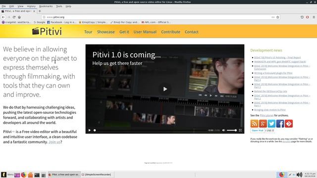 Linux Lite 4.0 : Video editor Pitivi, finally something i can use смотреть онлайн
