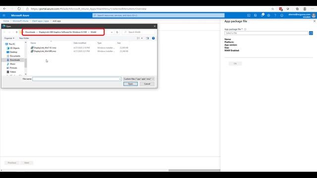 How to Deploy DisplayLink with Intune смотреть онлайн