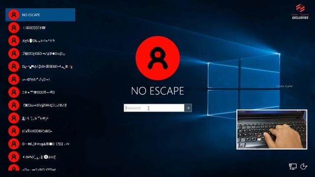 Destroying Windows 10 With Virus Ft.NoEscape.exe | Enderman