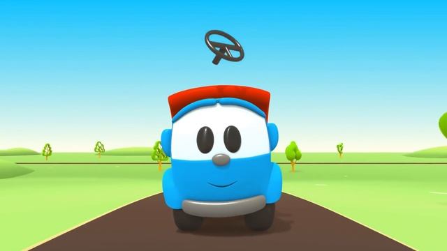 Çizgi Film! Küçük Kamyon Leo Lunaparkta! Çocuklar Için Seçkin Bölümleri Türkçe Izle!