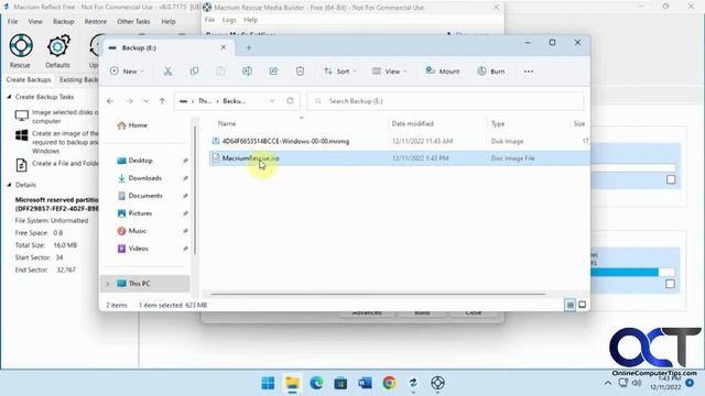 How to Create & Use the Macrium Reflect Rescue Media to Recover Backup Images and Fix Boot Problems смотреть онлайн