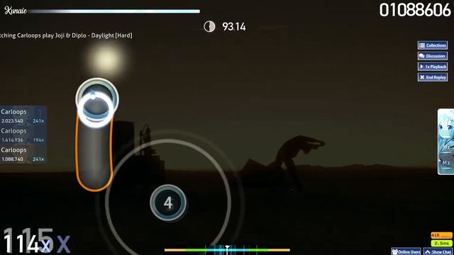 Daylight-Joji osu map, lmao i'm the best смотреть онлайн