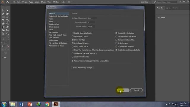 Adobe Illustrator CC 2019 Remove Home Page blank смотреть онлайн