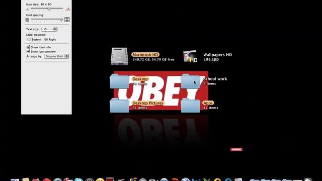 How to Arrange Desktop Icons Freely on a Mac смотреть онлайн