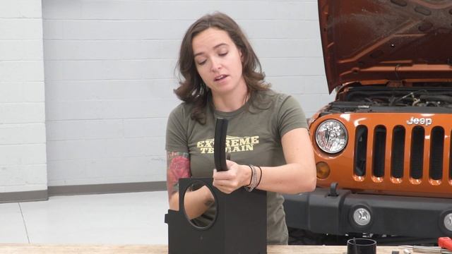 2007-2011 Jeep Wrangler JK 3.8L RedRock 4x4 Cold Air Intake Review & Install смотреть онлайн