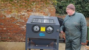 Sandblaster Review | Cheap Blasting Cabinet From Ebay | 220L Sand Blasting Machine & Blast Media