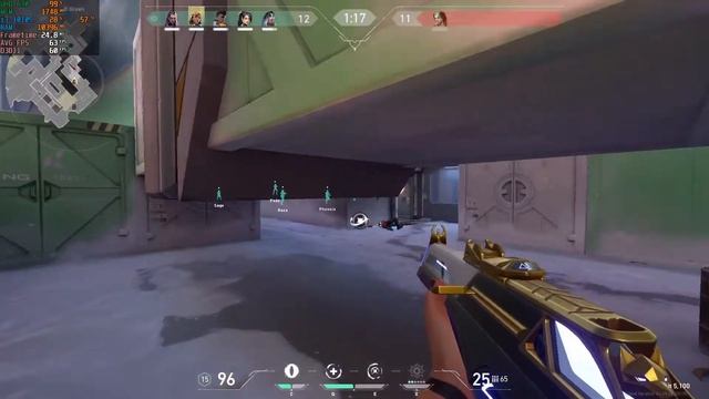 Valorant fps test on i3 10105 + UHD 630 | 1080p High settings смотреть онлайн
