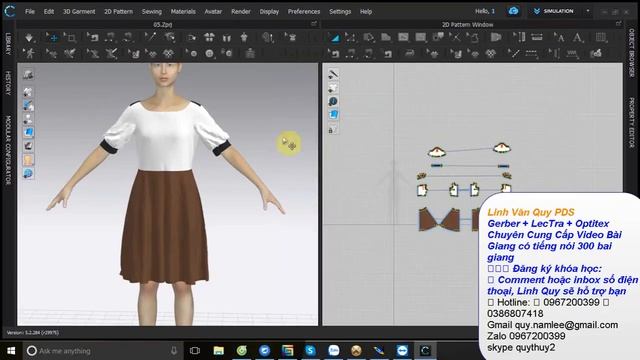 CLO 3D HUONG DAN MAC SP LINH QUY 0967200399 смотреть онлайн