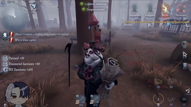 Clerk: They all so good but Clerk control everything | IDENTITY V смотреть онлайн