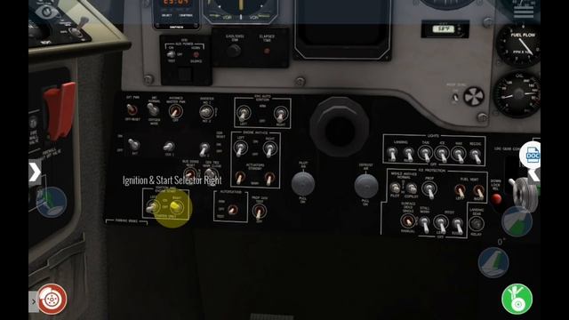 X Plane 10 Android HD/Tutorial Startup/King Air C90 смотреть онлайн