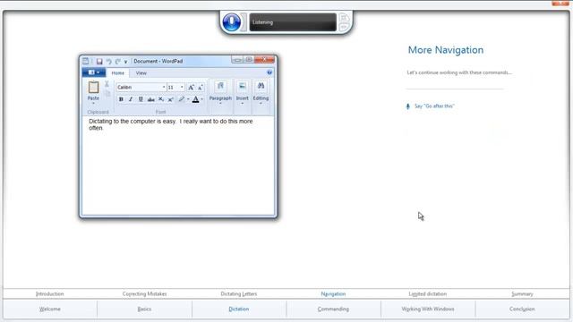 Windows 7 Speech Recognition tutorial смотреть онлайн