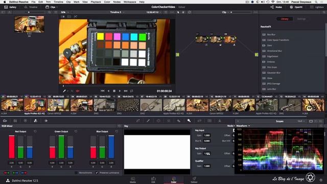 How to use the X-rite ColorChecker Video in the Color Match tool. смотреть онлайн