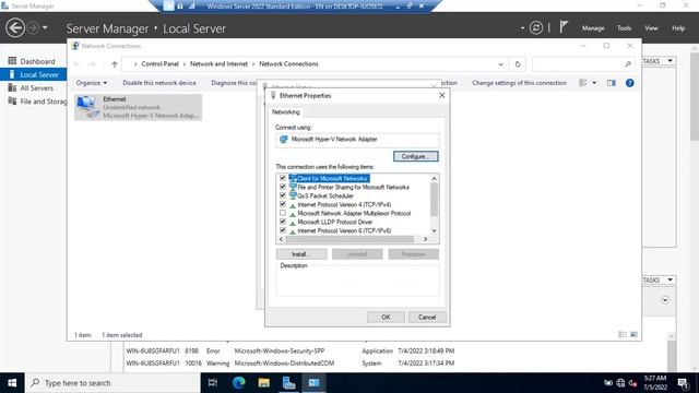 Windows Server 2022 Standard Configuration смотреть онлайн