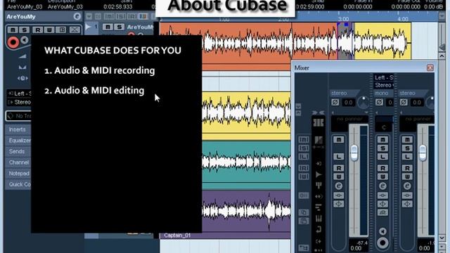 Cubase 5 Video Tutorial - All About Cubase (02) смотреть онлайн