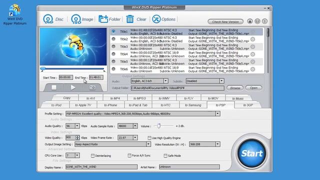 WinX DVD Ripper Platinumを使ってみた（ニュースとしてみてください） смотреть онлайн