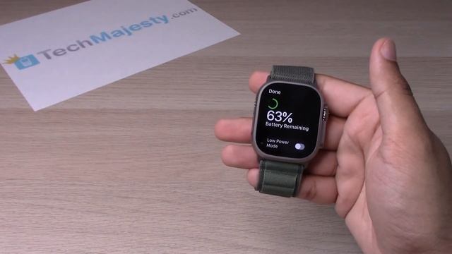 How To Check Battery Percentage & How To Turn ON Low Power Mode: Apple Watch Ultra смотреть онлайн
