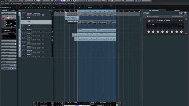 Cubase MIDI notes drift / recorded earlier than they should. смотреть онлайн