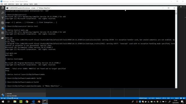 How to CMake Good - 0d - Visual C++ without Visual Studio смотреть онлайн
