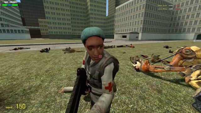 Garry's Mod BIGCITY this is a litle bit creepy... and fun смотреть онлайн