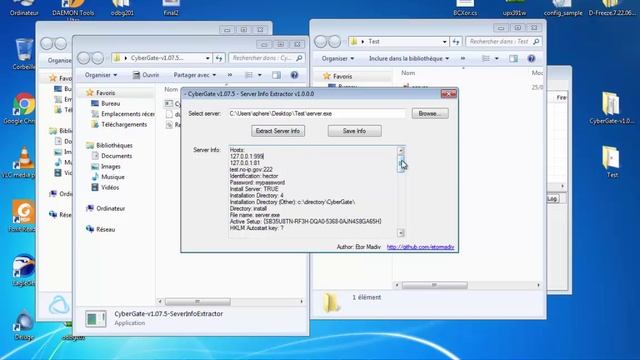 - CyberGate v1.07.5 - Server Info Extractor v1.0.0.0 смотреть онлайн