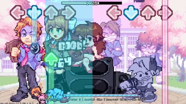 Vs Monika Pixel Week (DOKI DOKI TAKEOVER PLUS FNF ANDROID) OPT PORT BY @cass0214 смотреть онлайн