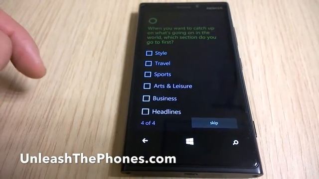 Cortana on Windows Phone 8.1 смотреть онлайн