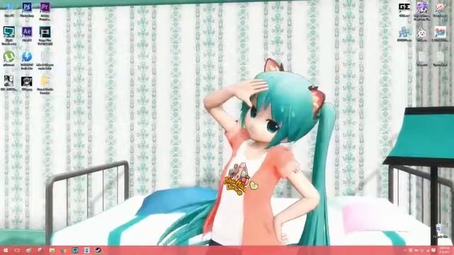 Hatsune Miku Engine wallpaper смотреть онлайн