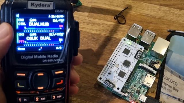 Duplex MMDVM Hat - Duplex Set Up with GD-88 DMR смотреть онлайн