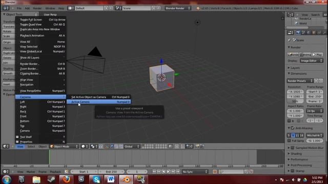 Blender 2 65 Tutorial 1a: Changing views(Without numpad) смотреть онлайн