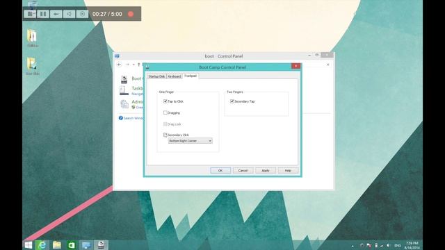 Tap To Click & Secondary Click On Windows Boot Camp SOLVED смотреть онлайн