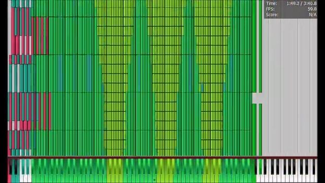 [Black MIDI] Bad Apple SecondsQwertz Mode!! смотреть онлайн