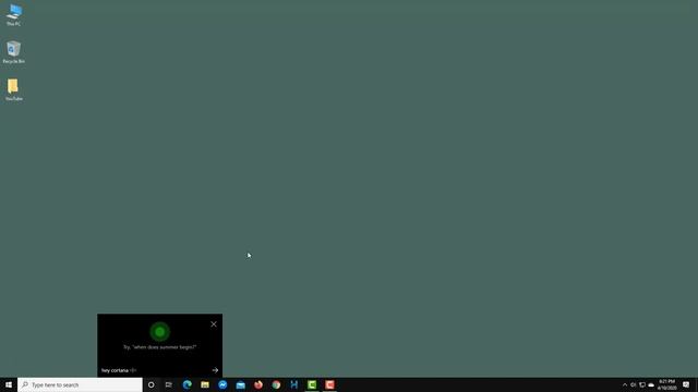 Windows 10 Tutorial - Lesson 51 - Cortana Voice Commands смотреть онлайн