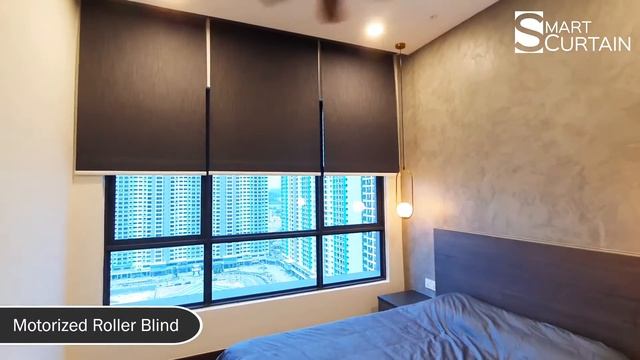 Smart Roller Blind @ 3 panel windows [Forest Ville, Penang] - Smart Curtain Malaysia смотреть онлайн